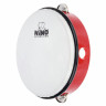 Nino 8" ABS Tamburine красный Nino 8" ABS Tamburine Red