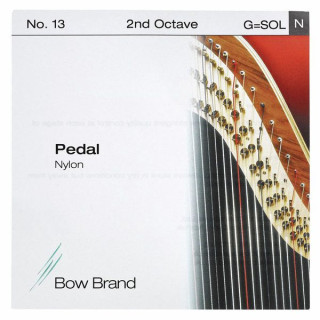 Струна для арфы Bow Brand Pedal Artist Nylon 2nd G No.13 Bow Brand Pedal Artist Nylon 2nd G No.13
