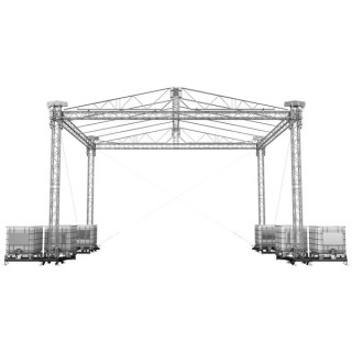 Глобальный Трус DPR8x6 Двойной Угол Крыша 8х6м Global Truss DPR8x6 Double Pitch Roof 8x6m