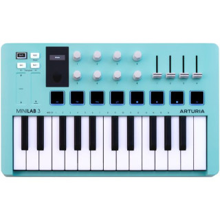 Arturia MiniLab 3 Аквамарин Arturia MiniLab 3 Aquamarine