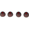 XVive Мягкие силиконовые накладки для наушников L Красный 4 XVive Soft Silicone Ear Tips L Red 4
