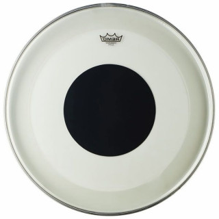 Пластик для бас-барабана Remo 22" Powerstroke 3 Clear Dot Remo 22" Powerstroke 3 Clear Dot