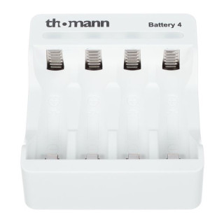 Комплект зарядных устройств Thomann 4x AA 2850 Thomann 4x AA 2850 Charger Bundle