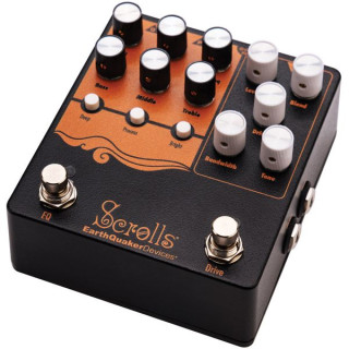 Землетрясение Девайсы Scrolls Bass Odyssey EarthQuaker Devices Scrolls Bass Odyssey