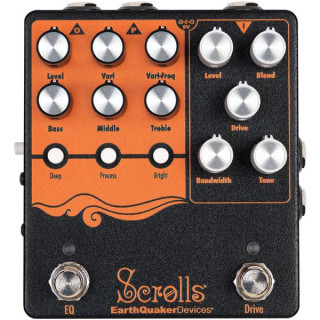 Землетрясение Девайсы Scrolls Bass Odyssey EarthQuaker Devices Scrolls Bass Odyssey