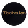 Слипмат Technics Slipmat Black/Gold Logo Technics Slipmat Black/Gold Logo
