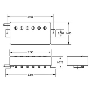 Seymour Duncan Грин Волшебный пикап-Бридж NP Seymour Duncan Green Magic Pickup Bridge NP