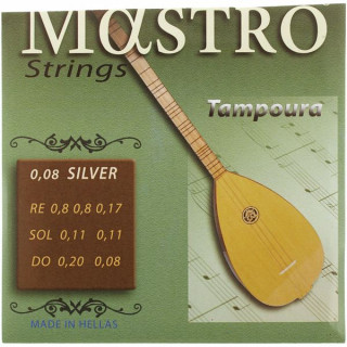 Струны для тампуры Mastro Tampoura 7 Strings 008 SP Mastro Tampoura 7 Strings 008 SP