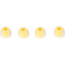 XVive Мягкие силиконовые насадки для наушников L Желтые 4 шт. XVive Soft Silicone Ear Tips L Yel 4