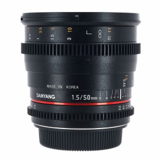 Samyang MF 50mm T1,5 Video DSLR II EF Samyang MF 50mm T1,5 Video DSLR II EF