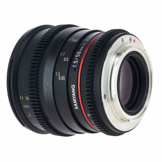 Samyang MF 50mm T1,5 Video DSLR II EF Samyang MF 50mm T1,5 Video DSLR II EF