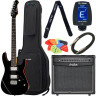 Электрогитара Harley Benton Fusion-III HH HT EB BK Bundle №556642 (Комплект)