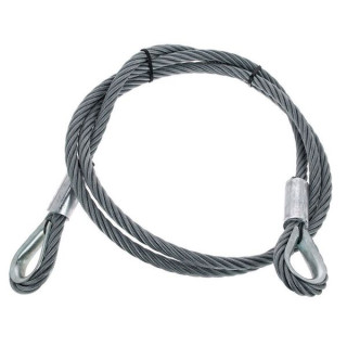 Стальной трос Stairville Rigging Steel 16mm 3,0m Stairville Rigging Steel 16mm 3,0m