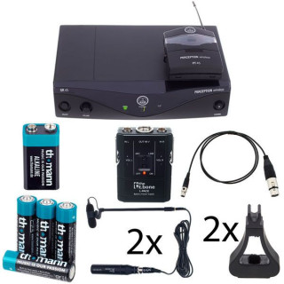 Беспроводная система AKG PW45 Instrumental Set Band M Bundle №451192 (Комплект)