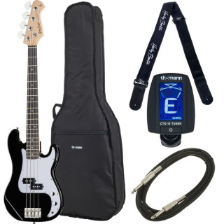 Бас-гитара Harley Benton PB-Shorty BK Standard Bundle Bundle №543820 (Комплект)