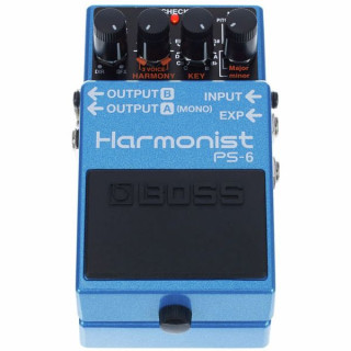 Педаль эффектов Boss PS-6 Harmonist Bundle PS E RB Boss PS-6 Harmonist Bundle PS E RB