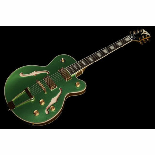 Эпифон в пригороде Кэт-ЭС Изумрудно-зеленый Epiphone Uptown Kat ES Emerald Green