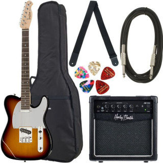 Стандартная серия Harley Benton TE-20 SB Набор №240782 Harley Benton TE-20 SB Standard Series Bundle №240782