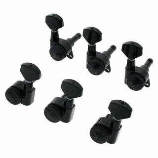 Тюнеры для фиксации деталей Harley Benton 3R/3L BK Harley Benton Parts Locking Tuners 3R/3L BK