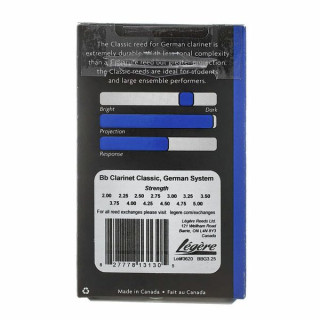 Legere Classic Bb-Clar. Немецкий 4,25 Legere Classic Bb-Clar. German 4.25