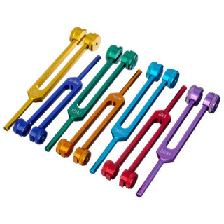 Tavmusic.ru Тюнер-форки Чакра Сет Thomann Tuning Fork Chakra Set