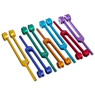 Tavmusic.ru Тюнер-форки Чакра Сет Thomann Tuning Fork Chakra Set