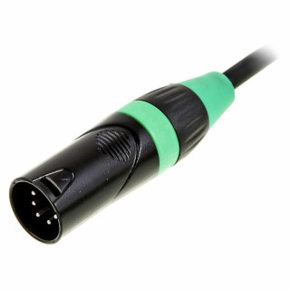 Кабель Stairville PDC5CC DMX 5,0 м 5-контактный Stairville PDC5CC DMX Cable 5,0 m 5 pin