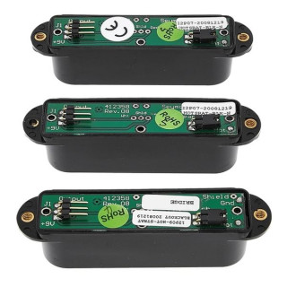 Комплект звукоснимателей Seymour Duncan AS-1s Blackouts Pickup Set BL Seymour Duncan AS-1s Blackouts Pickup Set BL