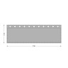 Шторка Stairville 300г/м2 9.0х3.0м DGr Stairville Curtain 300g/m² 9.0x3.0m DGr