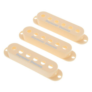 Набор крышек звукоснимателей Seymour Duncan Pickup Cover Set Cream Logo Seymour Duncan Pickup Cover Set Cream Logo