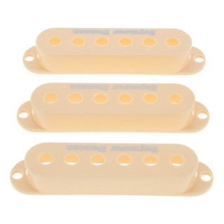 Набор крышек звукоснимателей Seymour Duncan Pickup Cover Set Cream Logo Seymour Duncan Pickup Cover Set Cream Logo