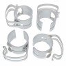 Защелка Stairville светло-серебристая 4 шт. Stairville Snap light silver 4 pcs