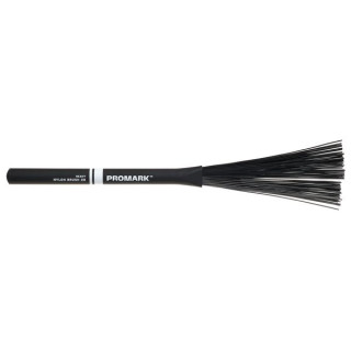 Тяжелые нейлоновые щетки Pro Mark 2B черного цвета Pro Mark 2B Heavy Nylon Brushes Black