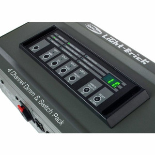 Showtec Lightbrick 4-канальный блок Dimm DMX Showtec Lightbrick 4 Ch. Dimm Pack DMX