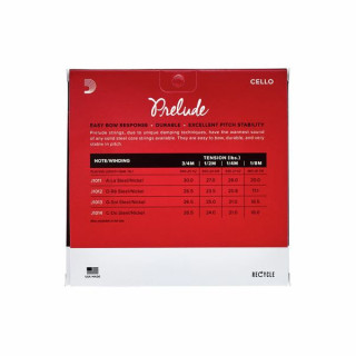 Даддарио J1010-3/4 М Прелюдия виолончель 3/4 Daddario J1010-3/4M Prelude Cello 3/4