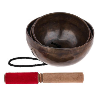 Tavmusic.ru Тибетский подвесной колокол для медитации Thomann Tibetan Hanging Singing Bowl M