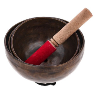 Tavmusic.ru Тибетский подвесной колокол для медитации Thomann Tibetan Hanging Singing Bowl M