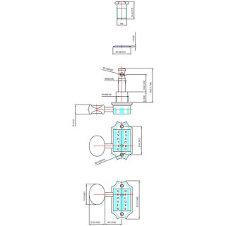 Гитарные станки Grover 136C6 Хром Grover 136C6 Guitar Machines Chrome