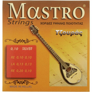 Струны для цурас Mastro Tzouras 6 Strings 010 SP Mastro Tzouras 6 Strings 010 SP