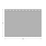 Занавес Stairville Curtain 500g/m² 4.0x3.0m Cream Stairville Curtain 500g/m² 4.0x3.0m Cream