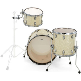 Людвиг Классический Мейпл Даунбит против Уайта Ludwig Classic Maple Downbeat V.White