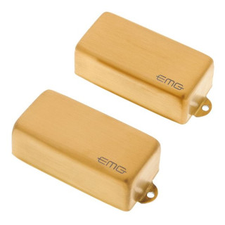 Набор звукосниматей EMG Les Claypool LC Brushed Gold