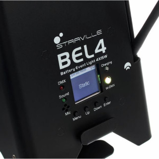 Светильник Stairville BEL4 Battery Event Light 4x15 Вт Набор №482068 Stairville BEL4 Battery Event Light 4x15W Bundle №482068