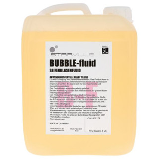 Пузырьковая жидкость Stairville RTU 5л Stairville RTU Bubble Fluid 5L
