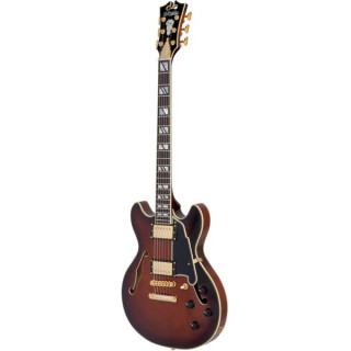 D'Angelico Excel Mini DC Амарето Бёрст DAngelico Excel Mini DC Amaretto Burst