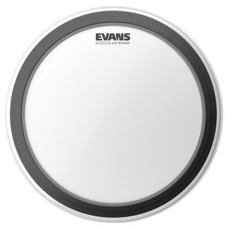 Пластик для бас-барабана Evans 20" EMAD UV Coated Bass Evans 20" EMAD UV Coated Bass