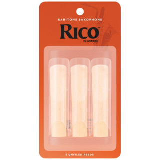 Даддарио Деревянные духовые инструменты Рико Баритон Саксофон 1.5 3-Pack DAddario Woodwinds Rico Baritone Sax 1.5 3-Pack