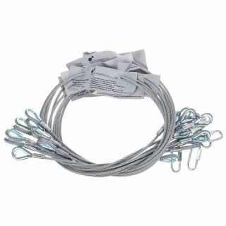 Комплект безопасности Stairville 100см/4мм 10шт. Stairville Safety Set 100cm/4mm 10pcs.