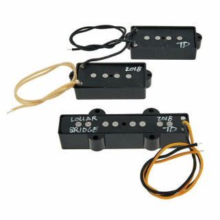 Lollar PJ-Bass Set HW bridge 4S Black Lollar PJ-Bass Set HW bridge 4S Black