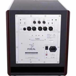 Фокальный субстрат 6 - красная заусенцевая зола Focal Sub 6 Be red burr ash